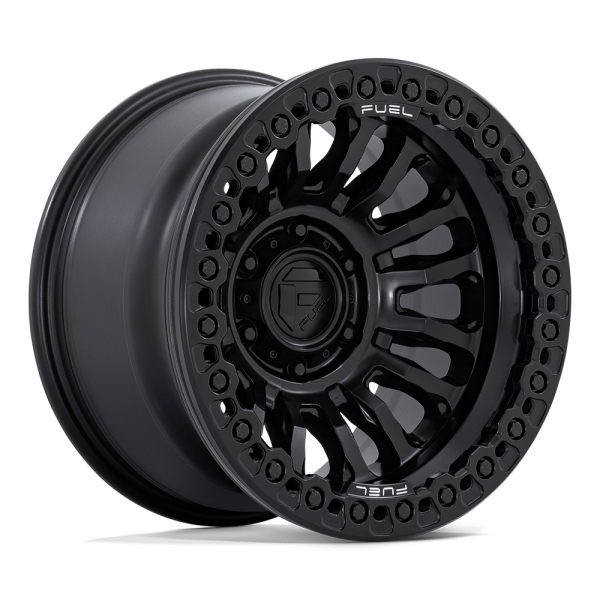 4 Llantas RINCON FC857 17X9 MATTE BLACK 6X135 F150 - Fuel