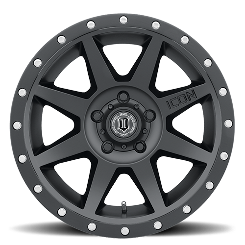 ICON Rebound | Satin Black | 6x130 17×8.5