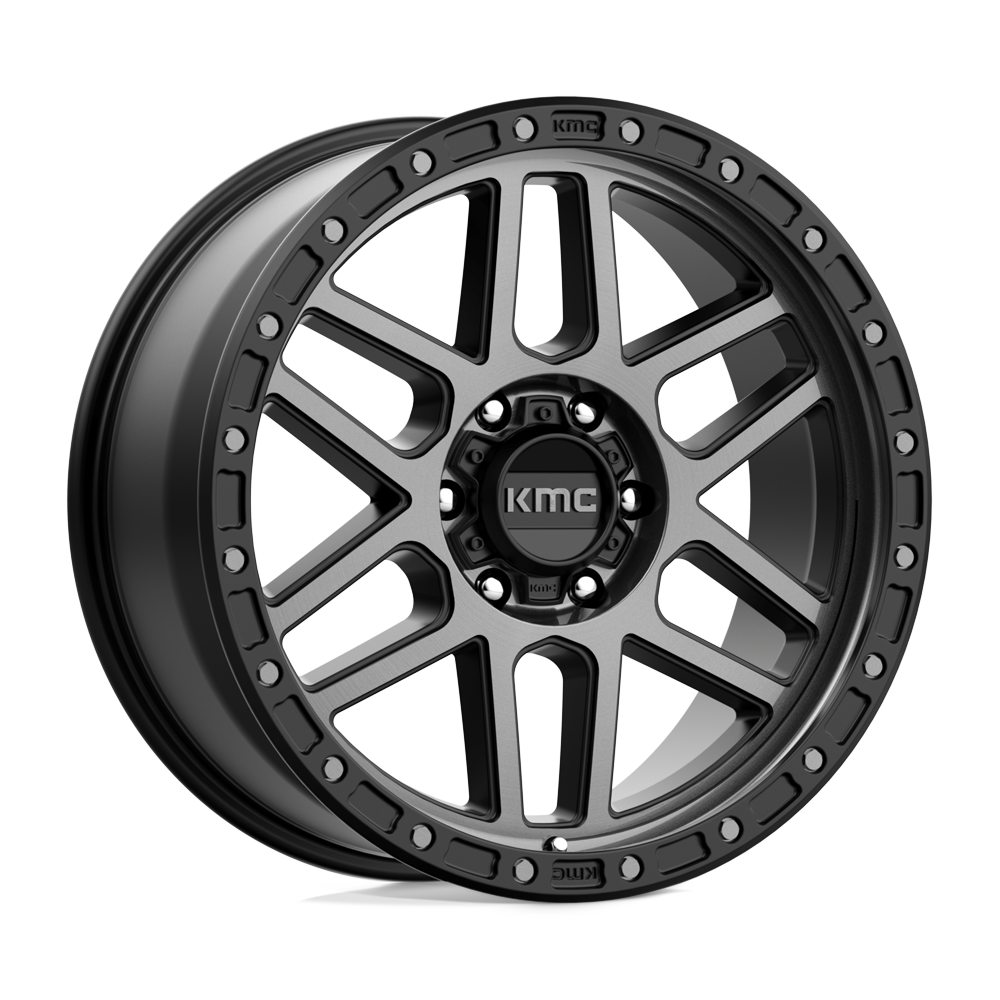 KMC Mesa KM544 | Satin Black Grey | 6x114 17×8.5