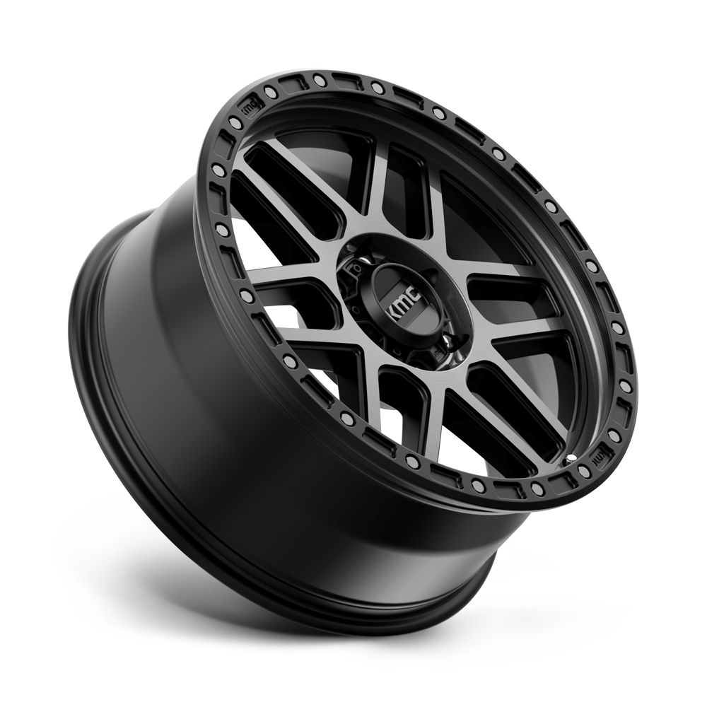 KMC Mesa KM544 | Satin Black Grey | 6x114 17×8.5