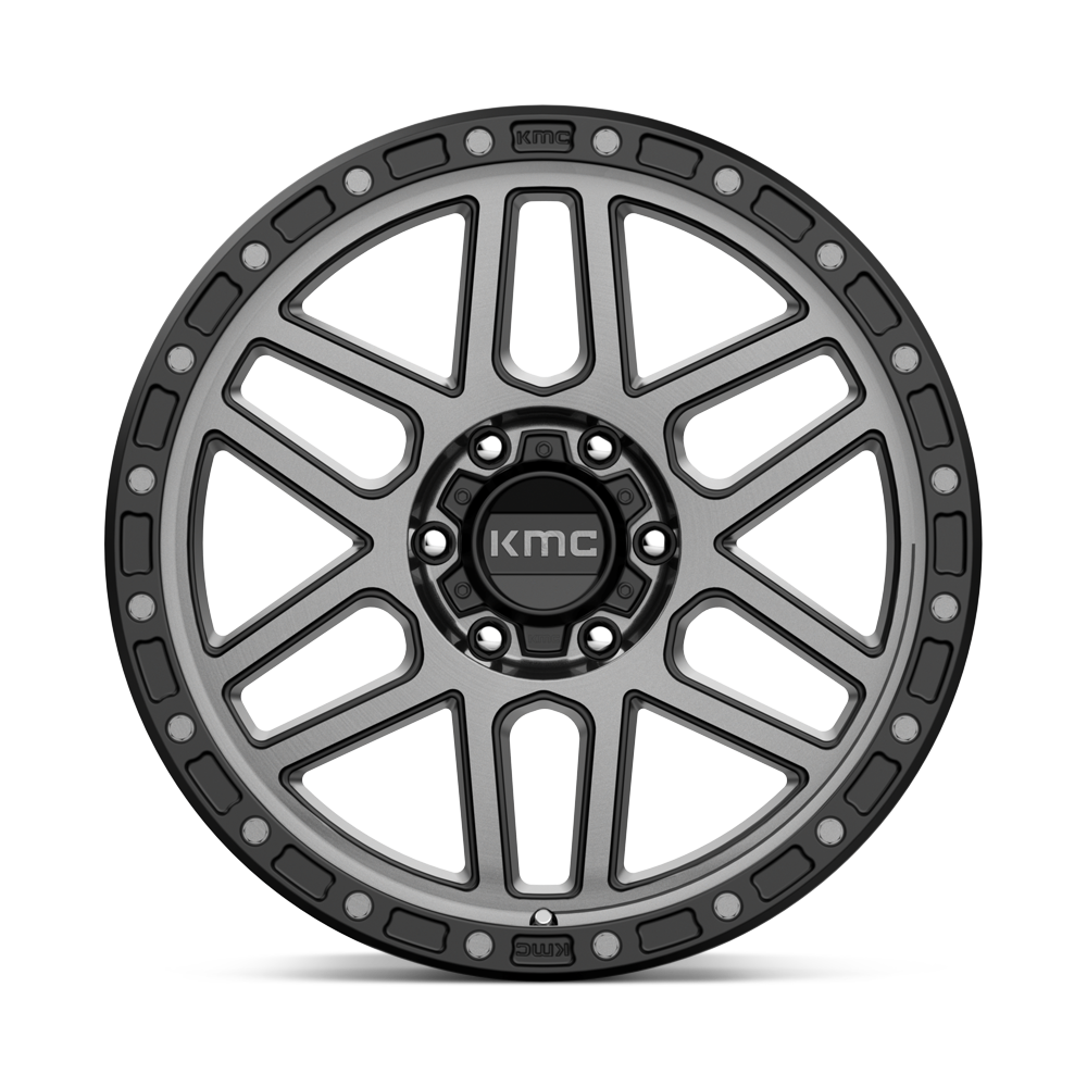 KMC Mesa KM544 | Satin Black Grey | 6x114 17×8.5