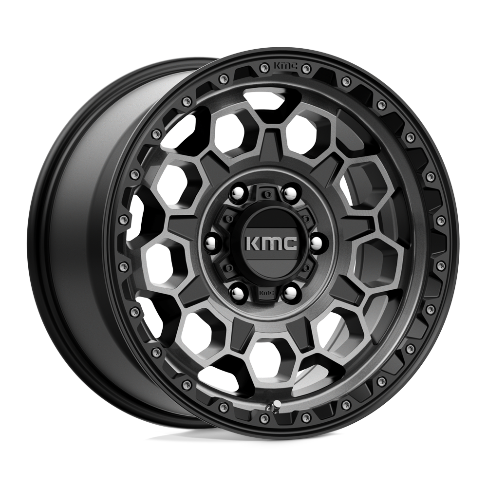 KMC Trek KM545 | Satin Black Gray | 6x139 17×9