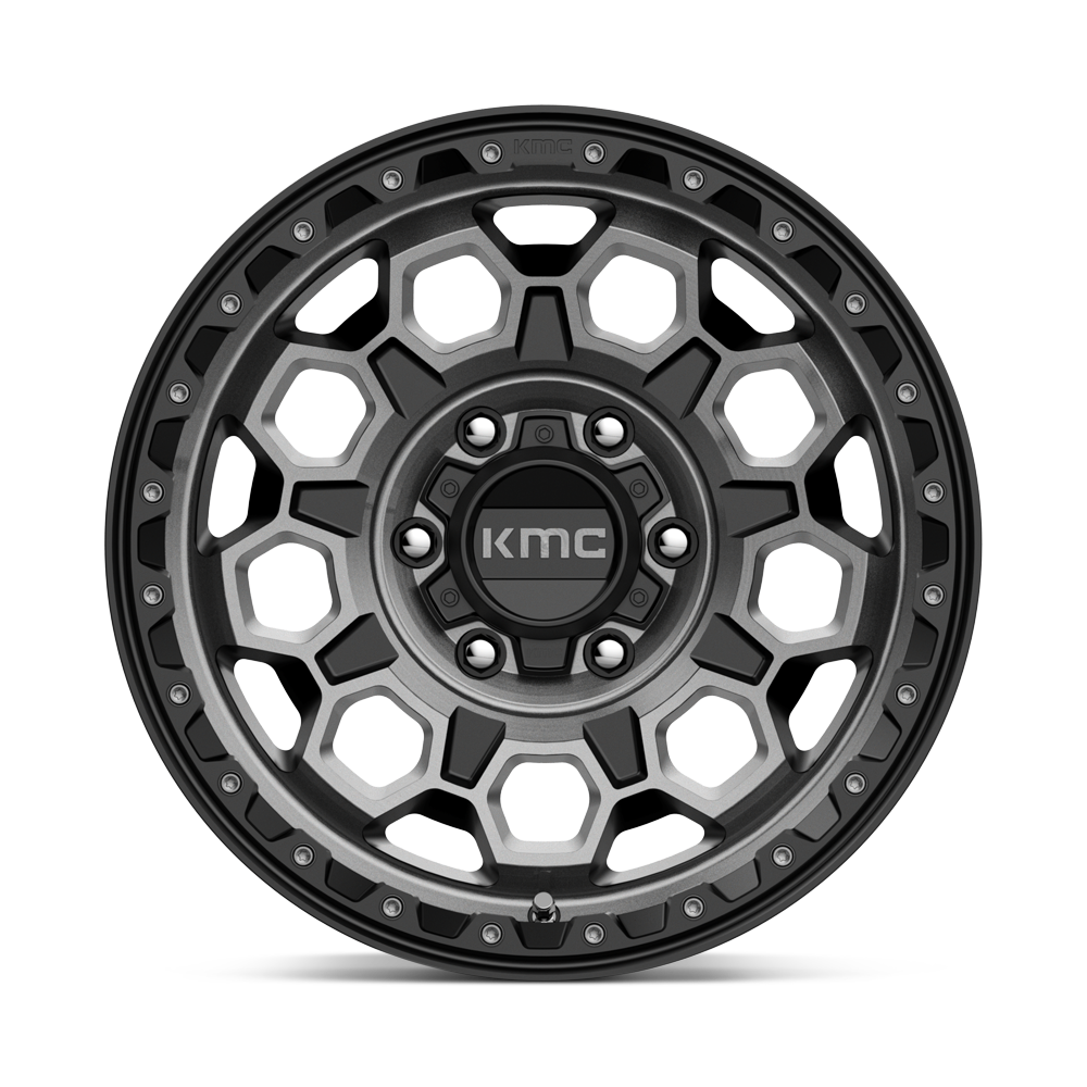 KMC Trek KM545 | Satin Black Gray | 6x139 17×9