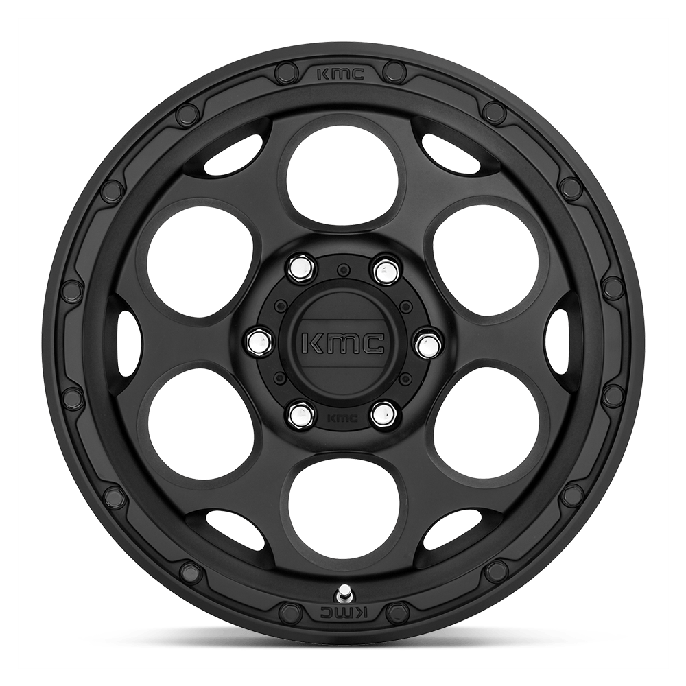 KMC Dirty Harry KM541 | Textured Black | 6x139 17×9