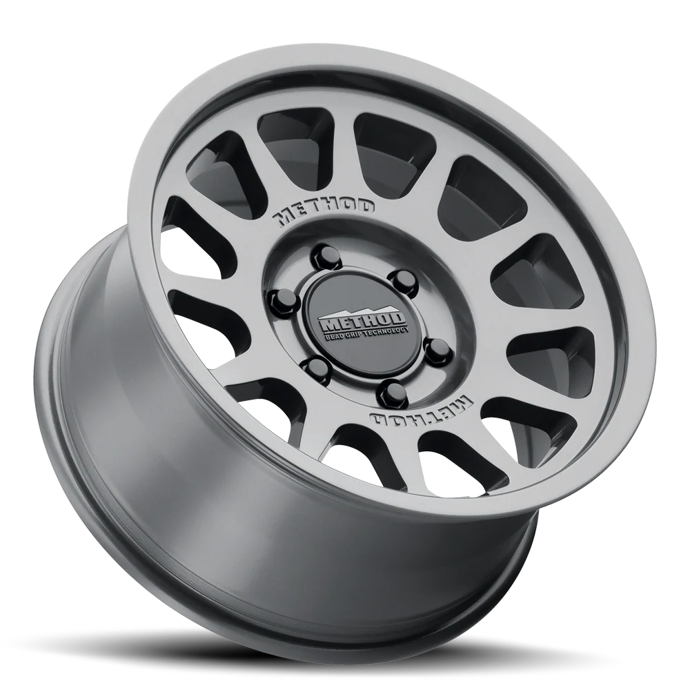 4 Llantas Method MR703 BeadGrip Gloss Titanium (17x9" 6x139,7)