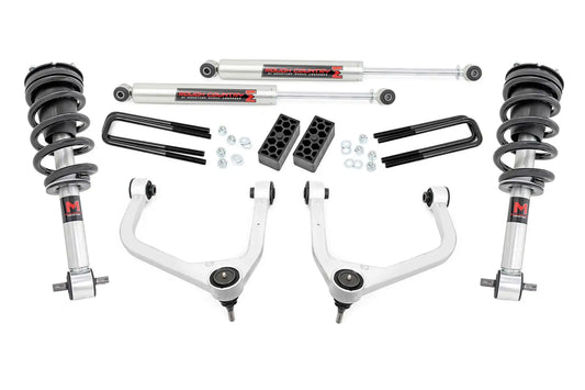 Kit de Suspensión 3.5" + Bandejas Superiores Chevrolet Silverado (19-24) - Rough Country