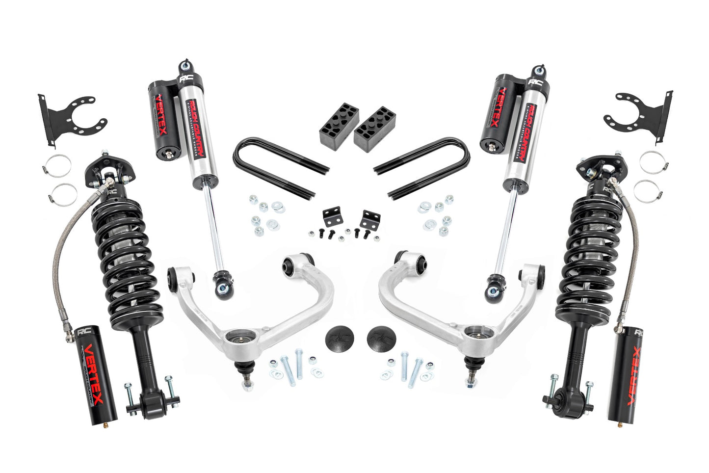 Kit de Suspensión 3" c/ Reservorio Ford F150 (21-24) - Rough Country VERTEX