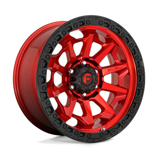 4 Llantas COVERT D695 17X9 6X139 Candy Red - Fuel