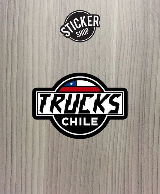 Sticker Trucks Chile Original (1 un)