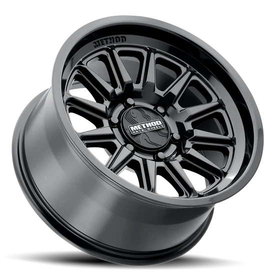 4 Llantas Method MR323 Gloss Black (17x9" 5x127)
