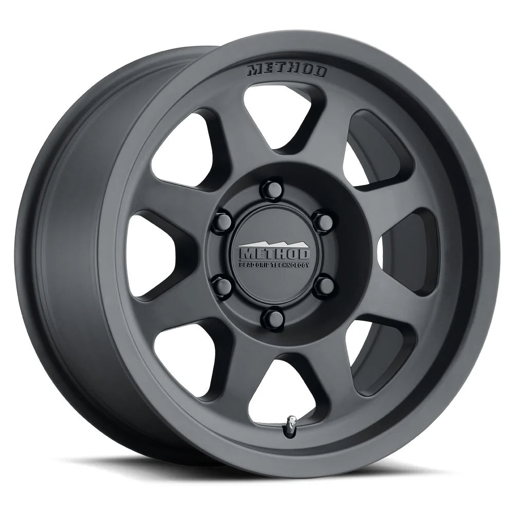 4 Llantas Method MR701 BeadGrip Matte Black (17x9" 6x139,7)