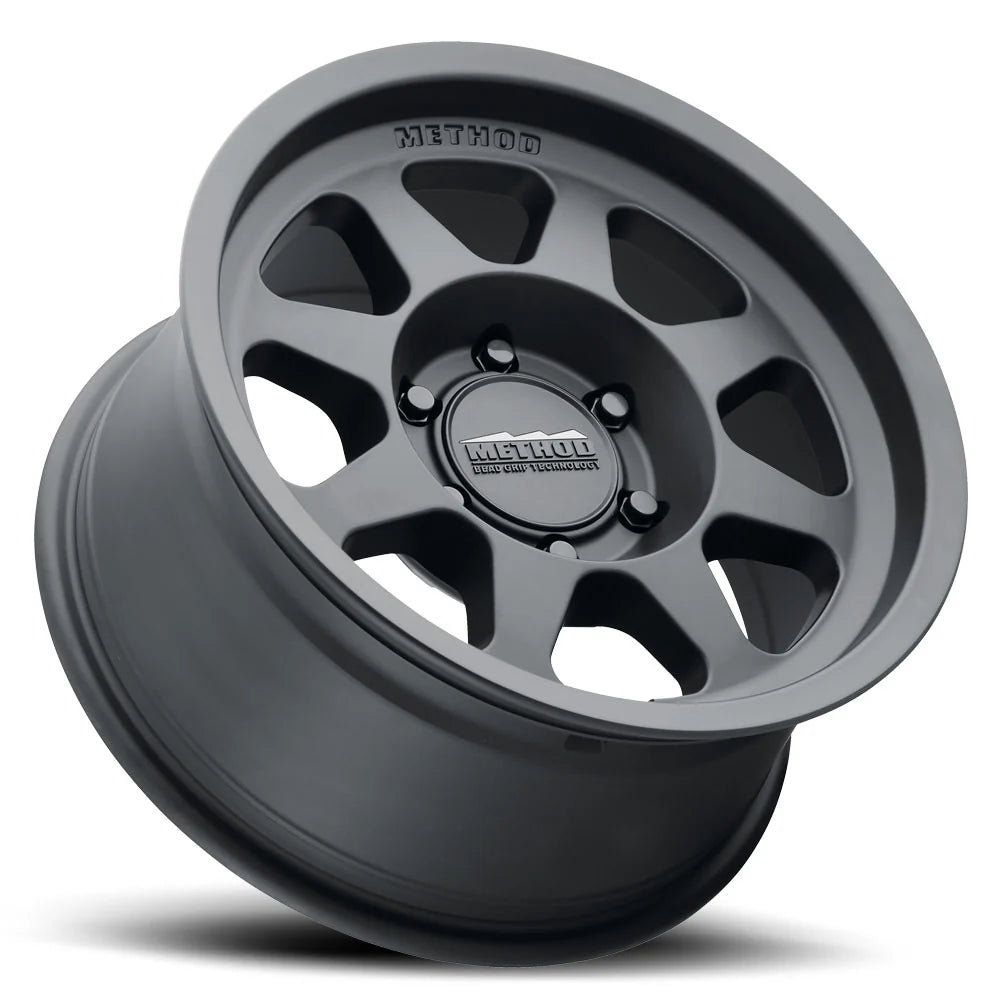 4 Llantas Method MR701 BeadGrip Matte Black (17x9" 6x139,7)