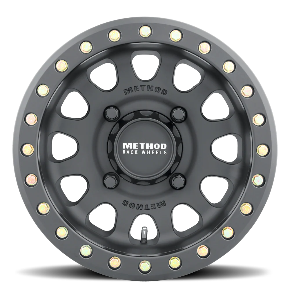 4 Llantas Method MR401 Beadlock Matte Black (15x7 6x139.7)