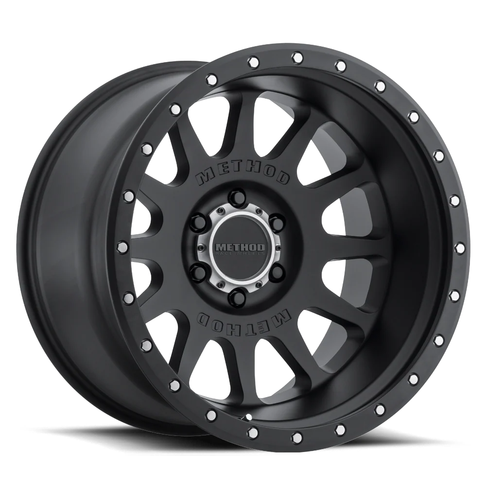 4 Llantas Method MR605 Matte Black (20x9" 6x135)
