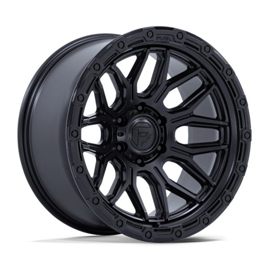 4 Llantas SURGE FC881 17X9 MATTE BLACK 6X135 F150 - Fuel
