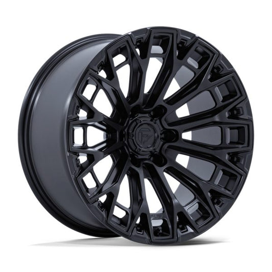 4 Llantas TRAX FC882 17X9 MATTE BLACK 6X139 - Fuel