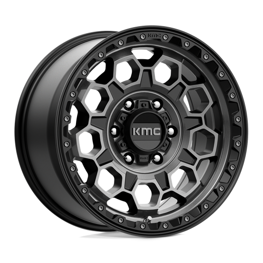 KMC Trek KM545 | Satin Black Gray | 6x139 17×9