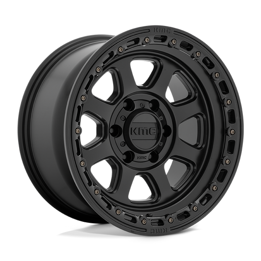 KMC Chase KM548 | Satin Black | 6x139 17×9
