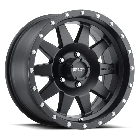 4 Llantas Method MR301 Matte Black (15x7" 5x139,7)
