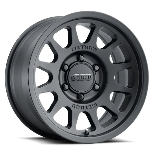 4 Llantas Method MR703 BeadGrip Matte Black (17x9" 6x139,7)