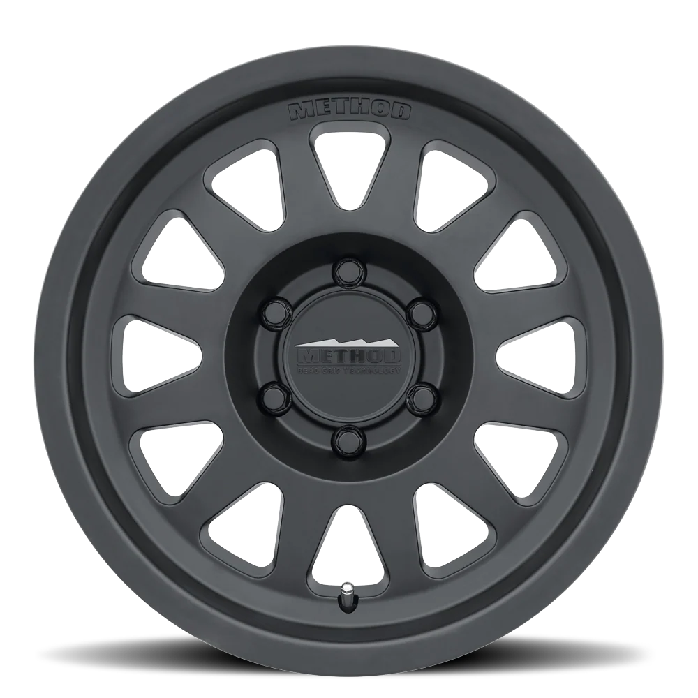 4 Llantas Method MR704 BeadGrip Matte Black (17x8,5 6x135)