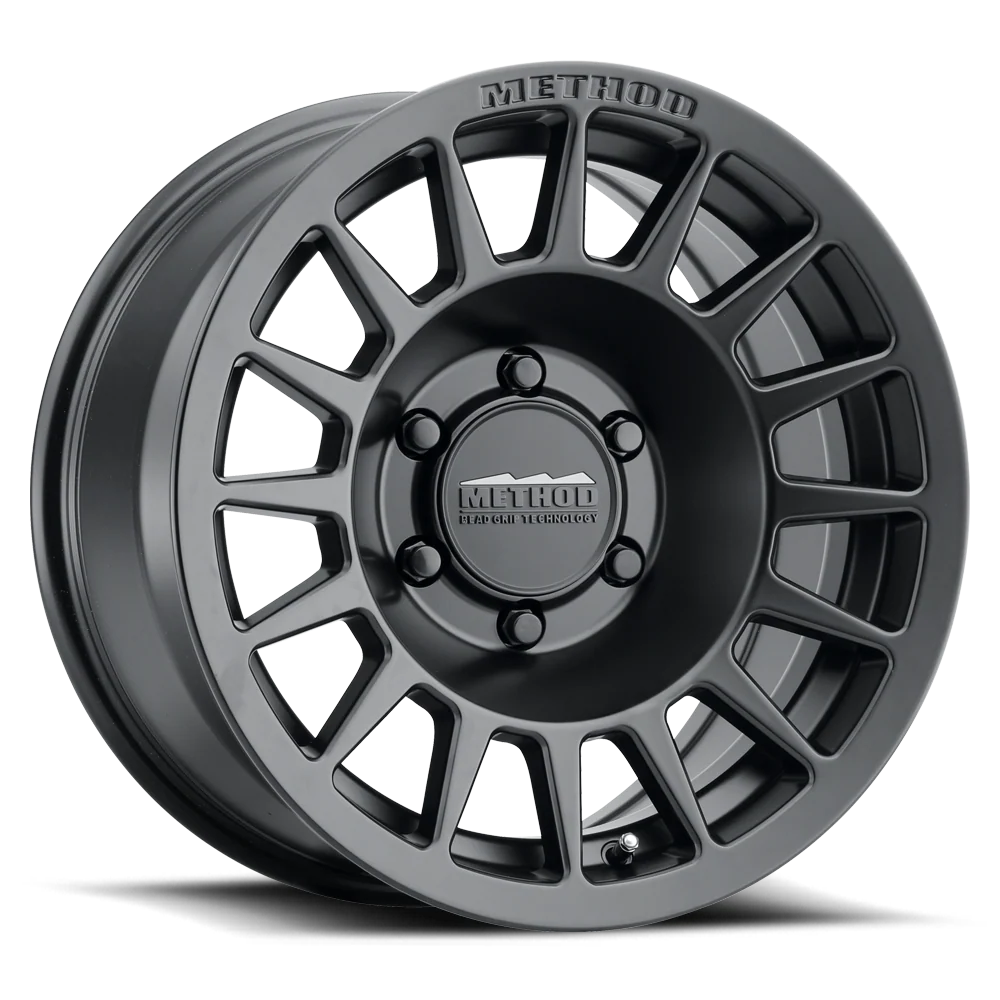4 Llantas Method MR707 BeadGrip Matte Black (17x8.5" 6x139,7)