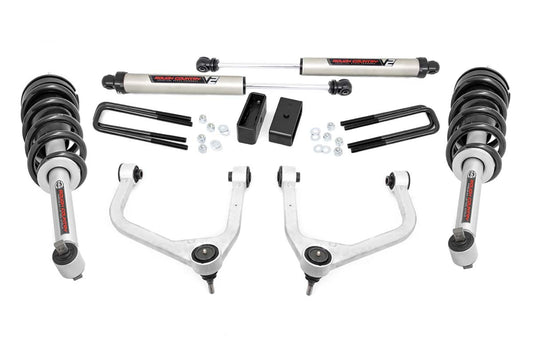 Kit de Suspensión 3.5" + Bandejas Superiores Chevrolet Silverado (19-22) - Rough Country